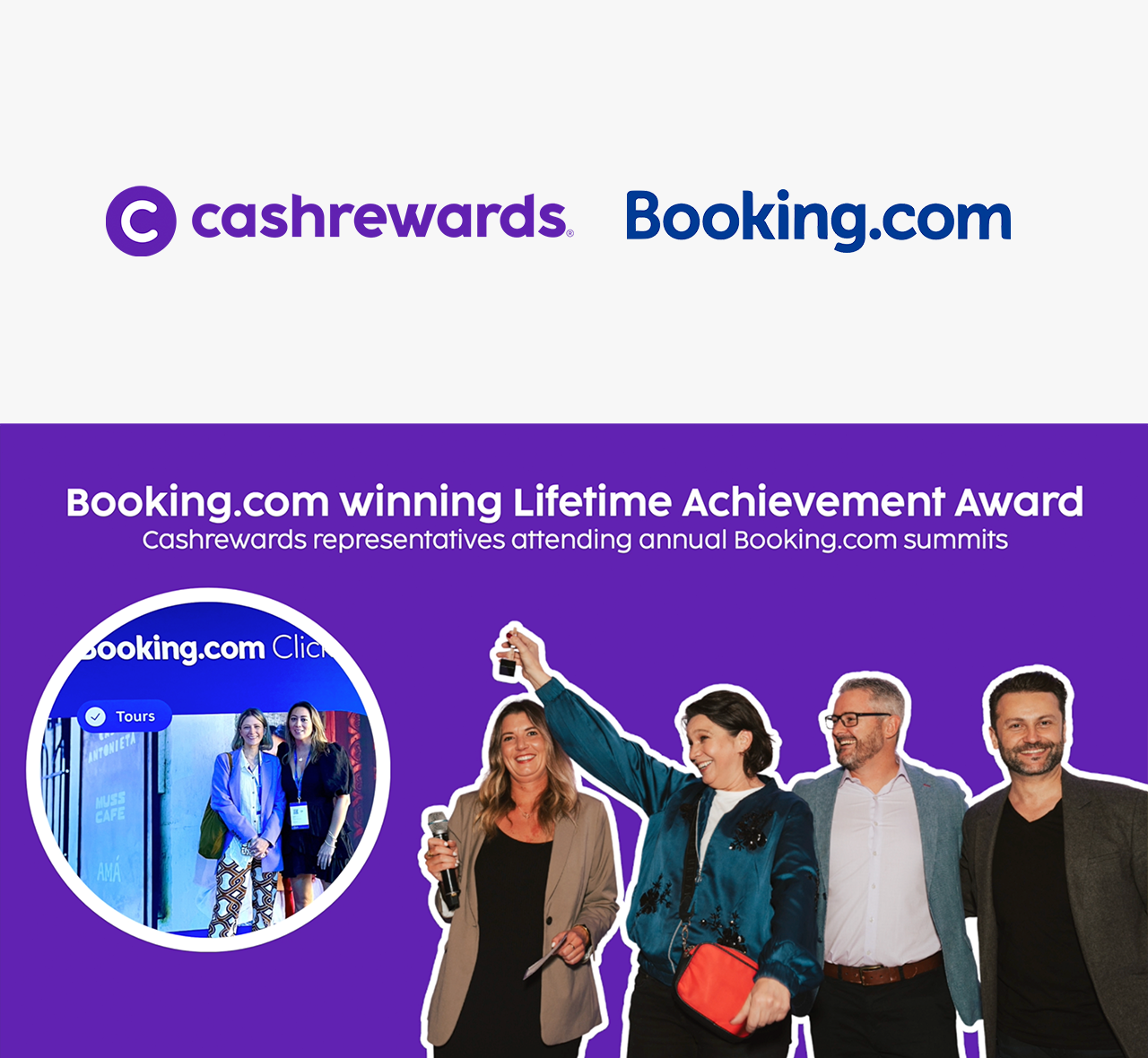 Travelling Further Together: The Story of Booking.com and Cashrewards